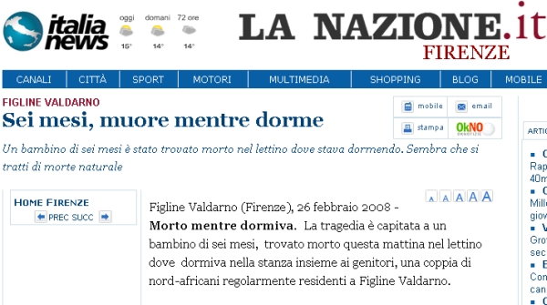 Quotidiano.net - 26 febbraio 2008