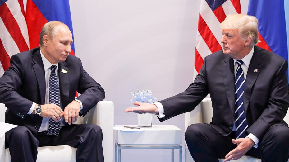 Putin e Trump, febbraio 2025 Putin e Trump, febbraio 2025