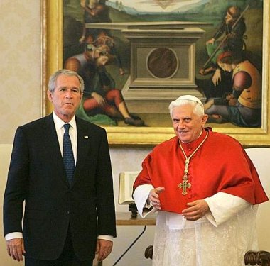 Bush Jr. e J. Ratzinger