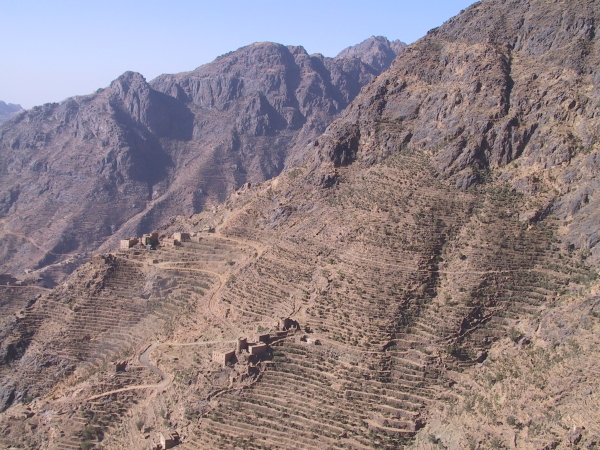 Shahara, Yemen, gennaio 2008